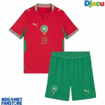 Maroko Youssef En-Nesyri #19 Domaci Dres za djecu SP 2026 Kratak Rukav (+ Kratke hlače)
